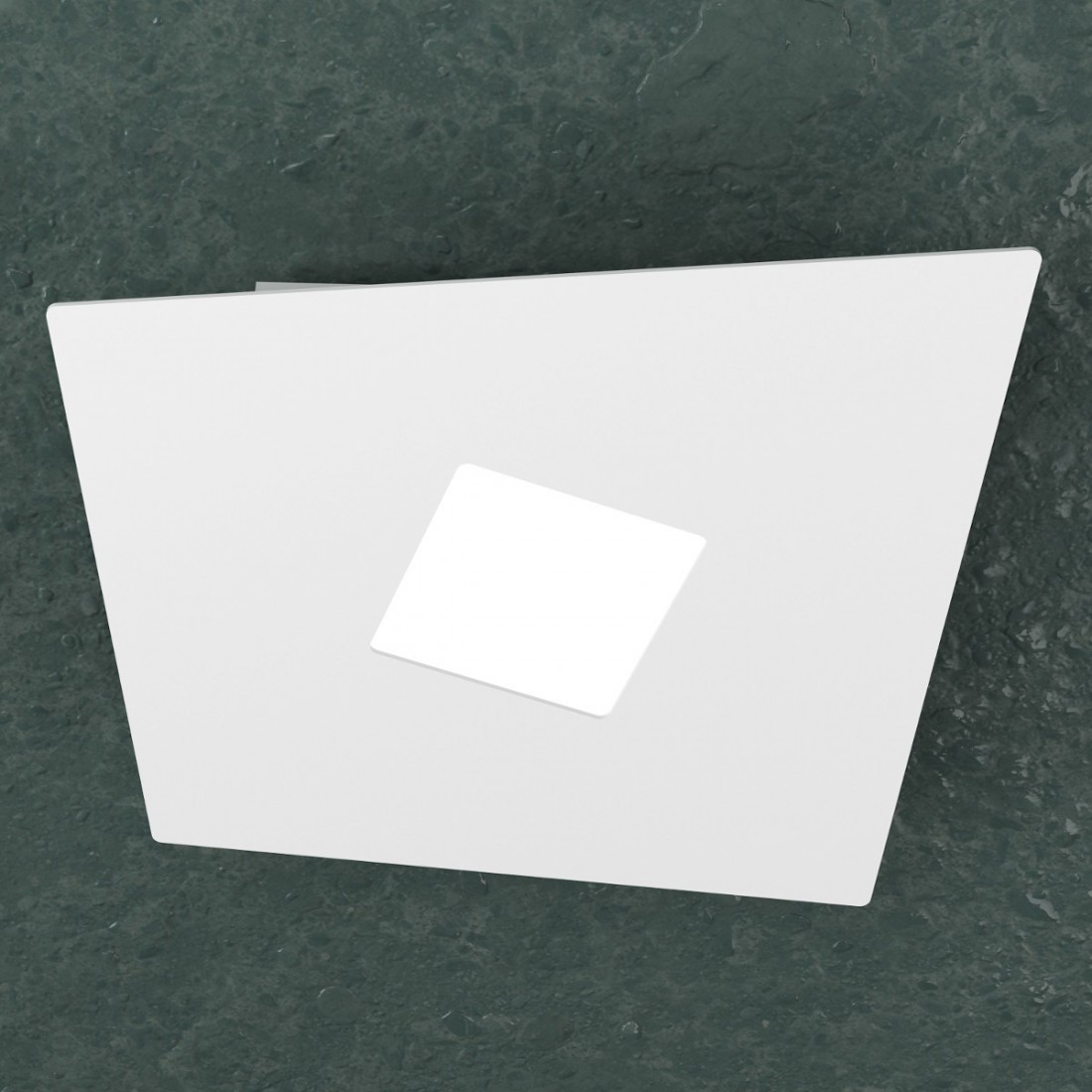 AppliqueTP-NOTE 1140 1 GX53 LED metallo bianco grigio sabbia lampada soffitto parete moderna interno