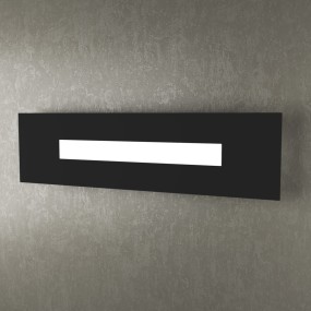 Applique TP-WALLY 1138 60cm 2G11 Led metallo plexiglass lampada parete rettangolare moderna interno