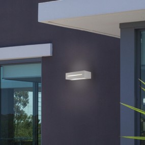 Applique moderna Promoingross ASTER 7271 A E27 LED alluminio biemissione lampada parete