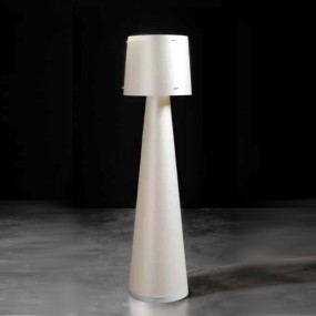 Lampadaire EM-DIVA CL 435 E27 LED H140 CM blanc polypropylène perle lampadaire intérieur moderne