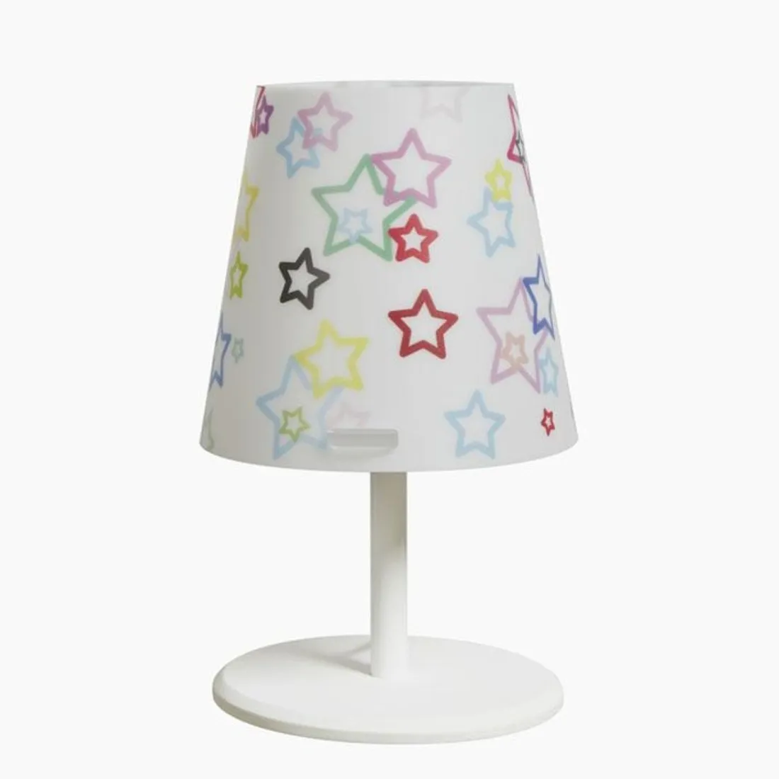 Abat-jour EM-KONE CL1524 STELLE H25 E14 LED metacrilato sandylex cilindro lampada comodino camerette bambini