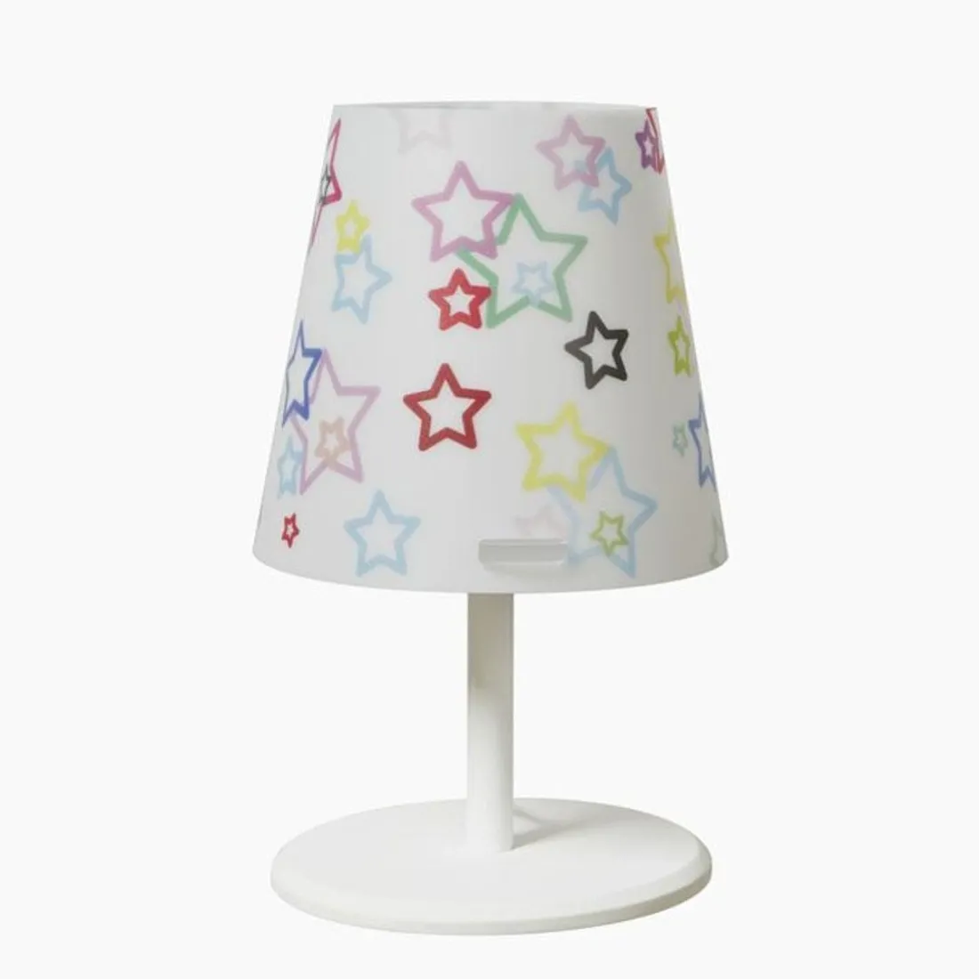 Abat-jour EM-KONE CL1524 STELLE H25 E14 LED metacrilato sandylex cilindro lampada comodino camerette bambini