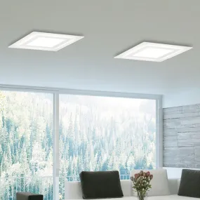 PG-OBLIO CL4500 plafonnier LED 60W 63x63 5400LM module métallique diffuseur acrylique plafonnier carré intérieur