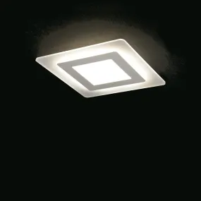 PG-OBLIO CL4500 plafonnier LED 30W 35x35 2700LM module métallique diffuseur acrylique plafonnier carré intérieur