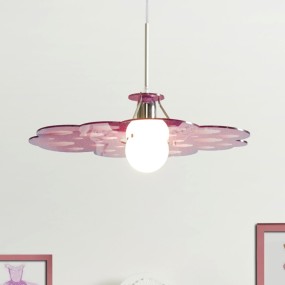 Suspension EM-CLOUD CL1534 CLOUD E27 LED acrylique rose lustre chambre d'enfant moderne