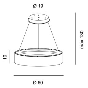 Lampadario AURORA  S60 Promoingross