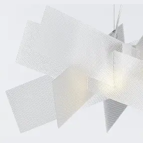 Sospensione EM-KARTIKA E27 53cm metacrilato lampadario moderno  interno IP20