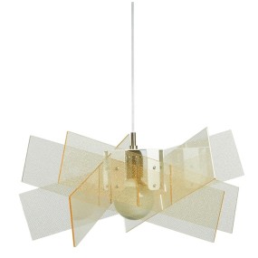 Suspension EM-KARTIKA E27 53cm lustre intérieur moderne en méthacrylate IP20