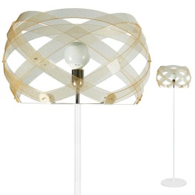 Lampadaire EM-NUCLEA E27 lampadaire d'intérieur moderne en méthacrylate multicolore IP20