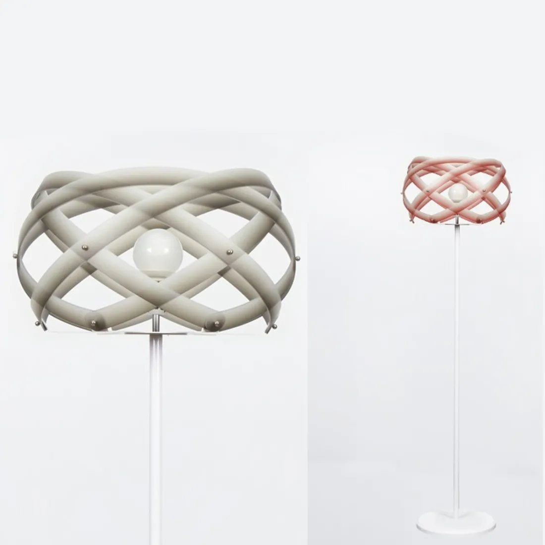 Piantana EM-NUCLEA E27 metacrilato moderno multicolor lampada terra interno IP20