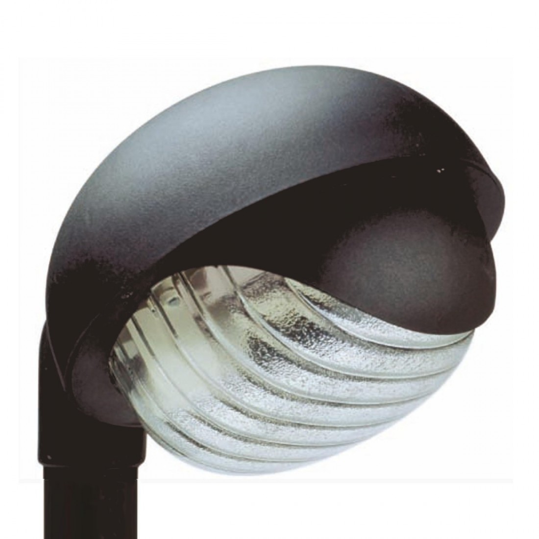 Tête de mât SO-RESIDENCE ROUND 273 E27 thermoplastique LED lampadaire d'extérieur moderne IP44