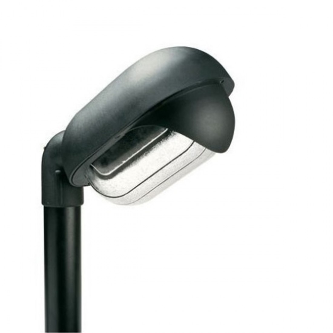 Tête de mât SO-RESIDENCE 277 E27 OVAL LED lampadaire d'extérieur moderne thermoplastique IP44