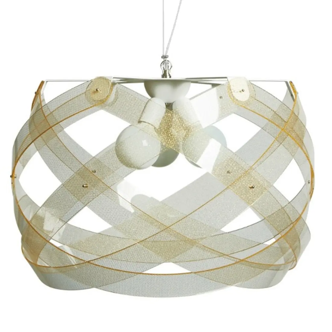 Sospensione EM-NUCLEA E27 67cm metacrilato multicolor moderno lampadario camerette interno IP20