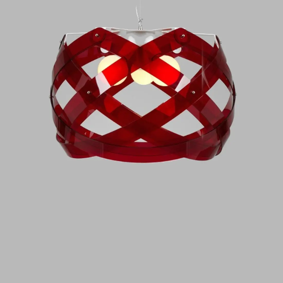 Sospensione EM-NUCLEA E27 67cm metacrilato multicolor moderno lampadario camerette interno IP20