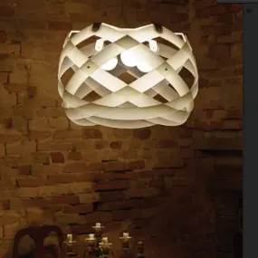 Sospensione EM-NUCLEA E27 67cm metacrilato multicolor moderno lampadario camerette interno IP20