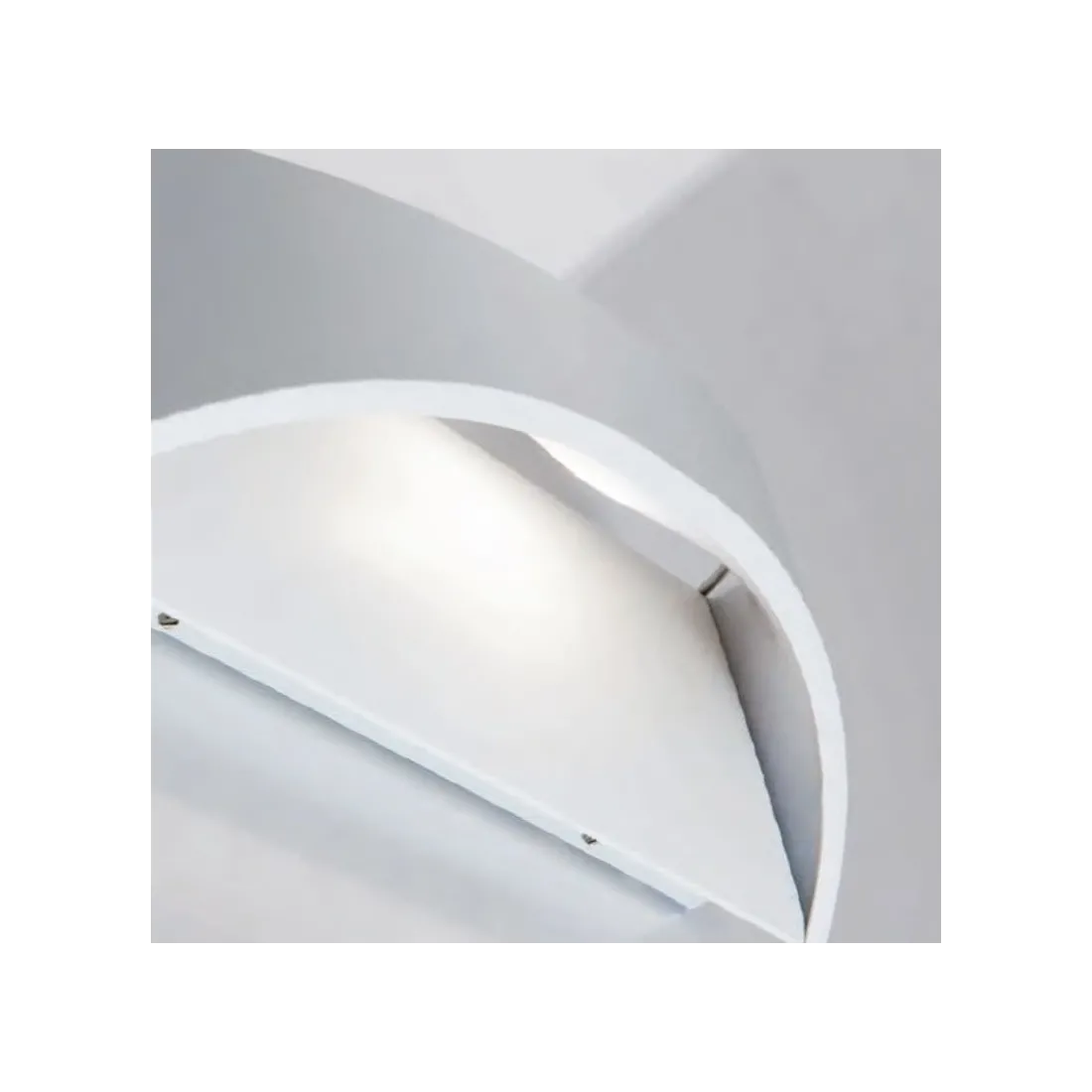 Applique SO-MOON 99107 6W LED 320LM modulo moderno esterno biemissione alluminio bianco IP65