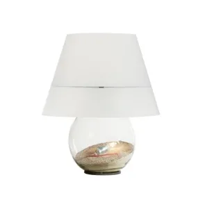 Abat-jour EM-BONBONNE CL1552 IP44 E27 LED 69H vetro sandylex naturale bianco paralume lampada tavolo terra moderna cono esterno