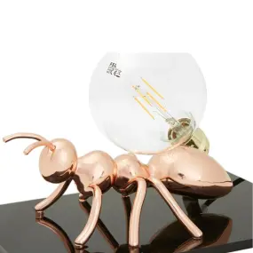 Abat-jour EM-ANTLANTE CL1546 E27 LED resina argento oro rame bronzo lampada tavolo scrivania moderna classica interno