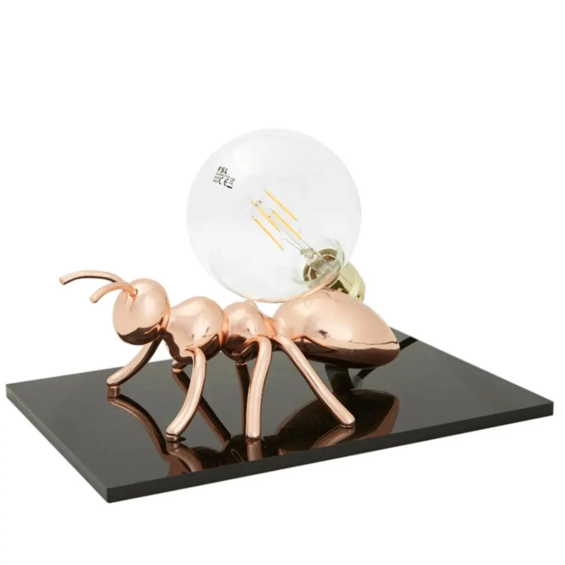 EM-ANTLANTE CL1546 E27 Abat-jour LED résine argent or cuivre bronze lampe de table bureau moderne intérieur classique