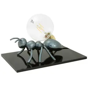 EM-ANTLANTE CL1546 E27 Abat-jour LED résine argent or cuivre bronze lampe de table bureau moderne intérieur classique