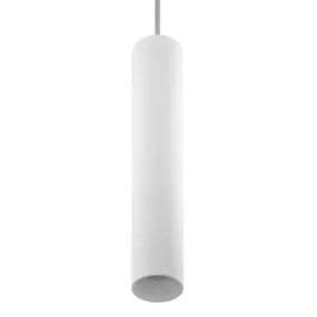 Sospensione BF-5503 B GU10 LED gesso bianco verniciabile lampadario cilindro interno IP20