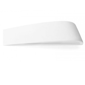 Applique SF-DELFI T224 G9 LED gesso bianco verniciabile lampada parete bi-emissione interno