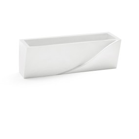 Applique SF-PELLENE T200 G9 LED 22CM gesso bianco verniciabile lampada parete biemissione luce indiretta interno