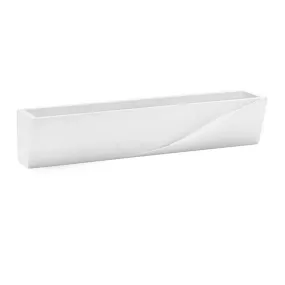 Applique SF-PELLENE T201 G9 LED 35.5CM gesso bianco verniciabile lampada parete biemissione luce indiretta interno