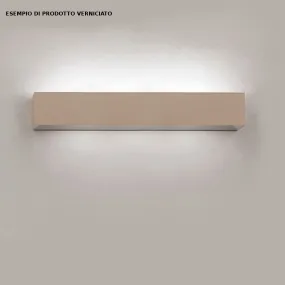 SF-HERMIONE T210 G9 LED 52.5CM applique murale en plâtre blanc à peindre double émission de lumière indirecte à l'intérieur