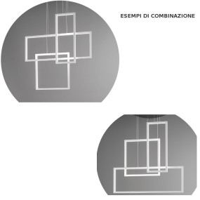 CROSS 6592 Lustre d'éclairage Perenz