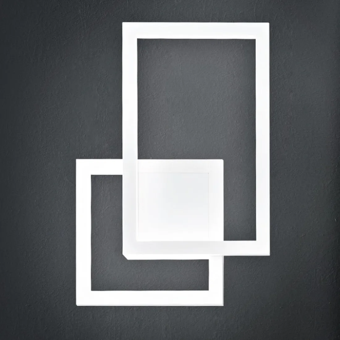 PZ-CROSS 6598 Applique murale LED 20W 1500LM 3000 ° K applique murale aluminium noir blanc panneaux de plafond ultra-modernes