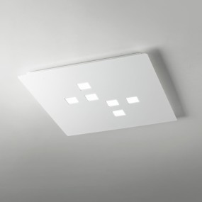 Plafoniera CO-PLATEAU 773 764 40P 2280LM 27W LED modulo moderno metallo dimmerabile lampada soffitto interno