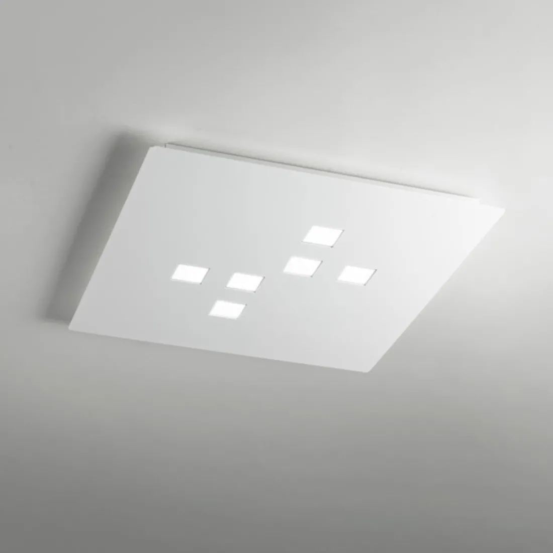 CO-PLATEAU plafonnier 773764 40P 2280LM 27W LED module moderne plafonnier métal dimmable intérieur