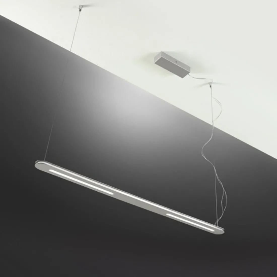 Sospensione CO-TRATTO 754 45W Led lampadario moderno metallo interno