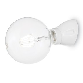 Applique moderno Ideal lux WINERY AP1 180298 180304 E27 LED ceramica smaltata lampada parete