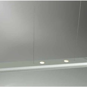 Lustre CO-BISCOTTO 765 40.5W module LED dimmable rectangulaire moderne suspension intérieur métal IP20