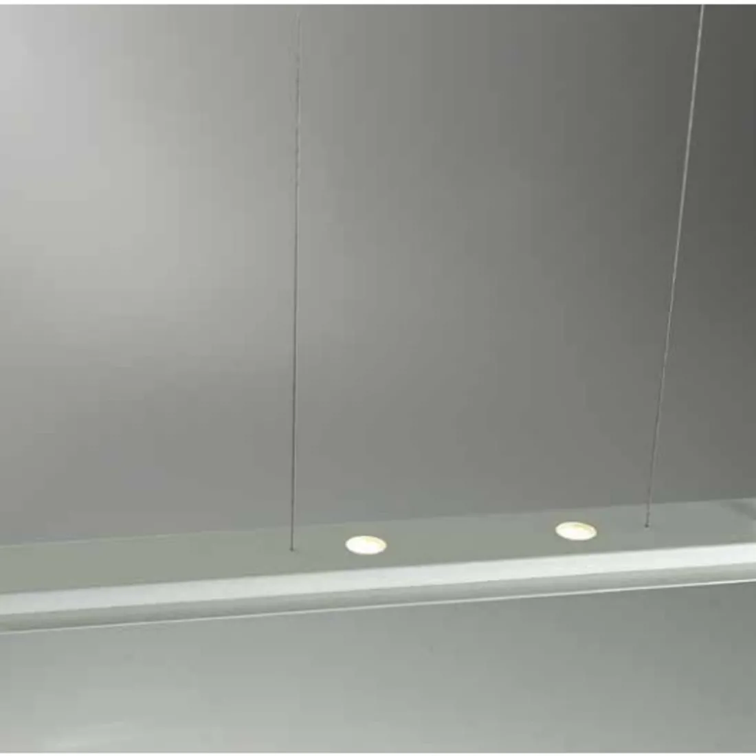 Lampadario CO-BISCOTTO 765 40.5W LED modulo dimmerabile rettangolare sospensione moderna metallo interno IP20