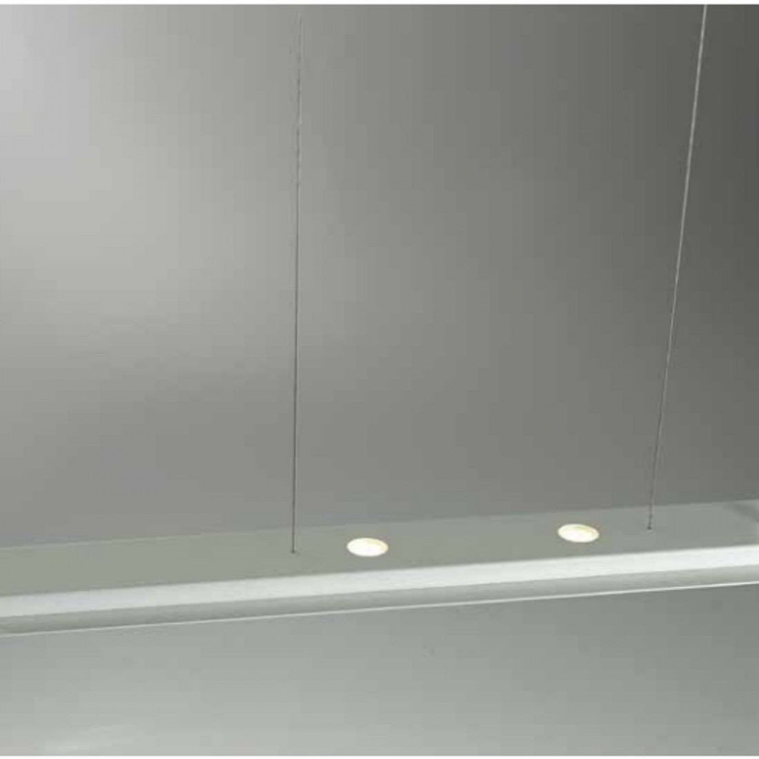 Lustre CO-BISCOTTO 765 40.5W module LED dimmable rectangulaire moderne suspension intérieur métal IP20