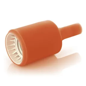 Portalampade colorato PZ-6251 E27 LED gommato colorato giallo bianco nero viola verde arancio interno