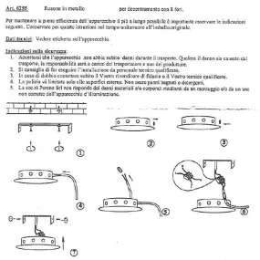 Rosone 6255 Perenz illuminazione