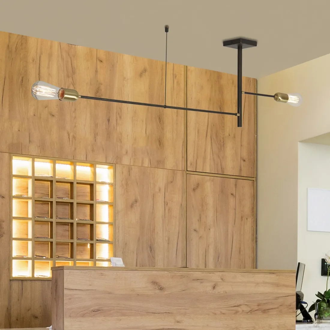 Plafoniera  GB-AGO' 103 73 E27 LED ottone metallo marrone avorio lampada soffitto rustica classica interno