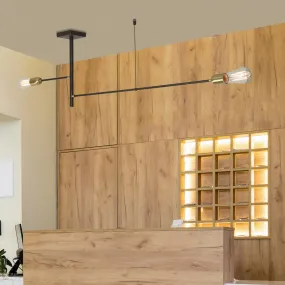 Plafoniera  GB-AGO' 103 73 E27 LED ottone metallo marrone avorio lampada soffitto rustica classica interno