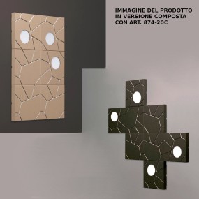 Applique STREET SYSTEM 6 LUCI 874/20C 873/20PA Cattaneo illuminazione