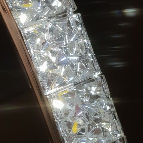 Suspension PD-VICKY 1093 S1 14.7W LED 1030LM 4000 ° K métal lustre aluminium acrylique acrylique lustre moderne intérieur simple
