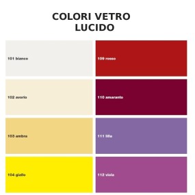 Applique SV-BASIC COLOR 4222 E27 LED 38CM rettangolare moderna lampada parete soffitto vetro colorato interno