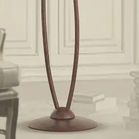 Lampadaire LM-1895 2P E27 E14 LED lampadaire classique décoré intérieur en verre