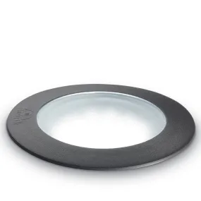 Faretto incasso ID-CECI GX53 10W LED 15.5CM IP67 tondo resina lampada terra esterno calpestabile carrabile