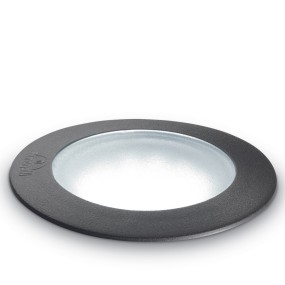 Ideal Lux WAY FI D155 RUND BREIT 120324 GX53 LED IP67 Einbaustrahler aus Kunstharz