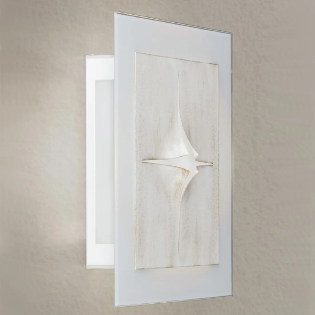 LM-4525 E27 LED applique murale classique en métal verre intérieur applique murale