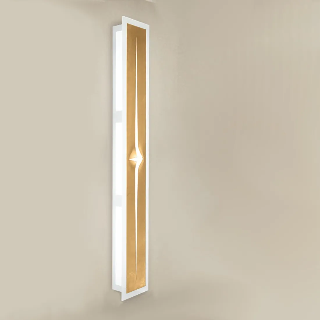 Applique LM-4525 G5 NEON classica lampada parete vetro metallo decorato interni